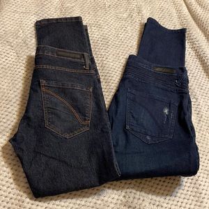 💙lot of 2💙 mens ring of fire jeans size 31w x 32l dry cleaned only